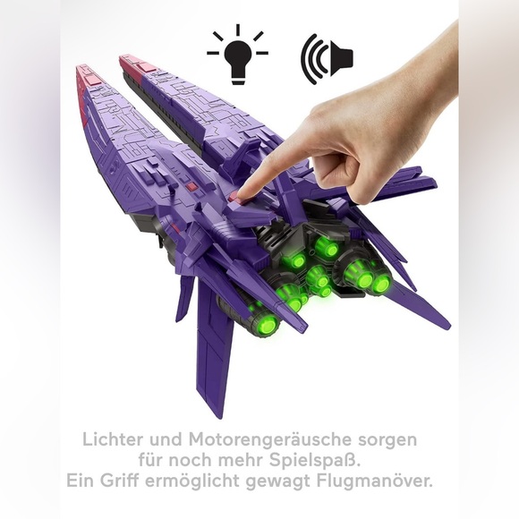 Disney Pixar Lightyear Hyperspeed Series Zurg Mothership 24 Inch Long Spacecraft - Picture 2 of 8